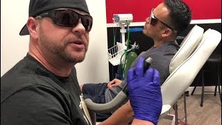 Clear Out Ink Laser Tattoo Removal - “Watch the Difference” - Treatment with Cryo 6