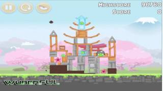 Sakura Ninja フジテレビ  - Level 05 ~ 3 Star Strategy  [Angry Birds FujiTV] screenshot 3