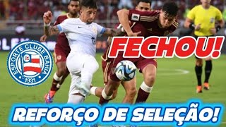 REFORÇO DE SELEÇÃO: BAHIA ACERTA CONTRATAÇÃO DO ATACANTE CRISTIAN OLIVERA, DO GRÊMIO