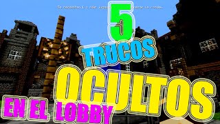 5 TRUCOS OCULTOS EN EL LOBBY DE BATTLE MINI GAMES - (MINECRAFT PS3,PS4,XBOX,PSVITA,WII U)