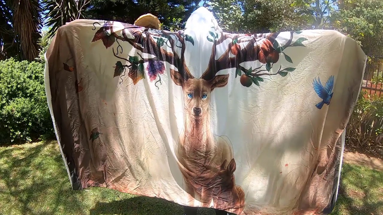 Seasons Change Deer Hooded Blanket Wildnstuff YouTube
