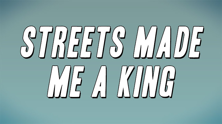 Future, Metro Boomin - Streets Made Me A King (Lyrics)