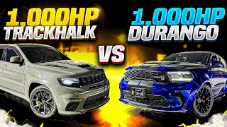 Battle Of The Mopar TrackHalk VS Durango 🥶