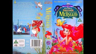 Disneys The Little Mermaid Digitally Remastered Vhs Opening And Ending Promos Uk Vhs 1998 Edition