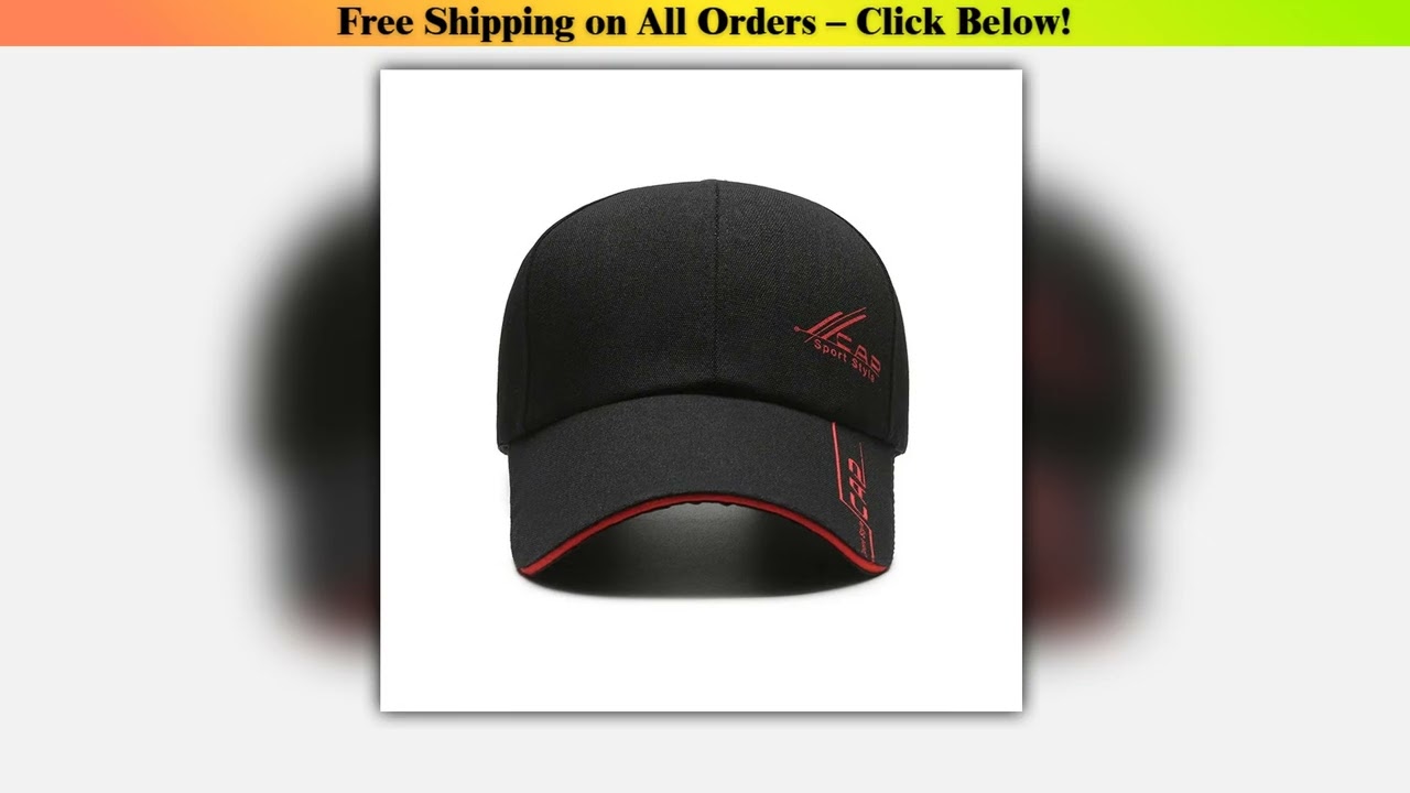 Hats Men Summer Long Brim Baseball Caps Spring Casual Outdoor Sun Fishing Hats Sunscreens Shade Cap