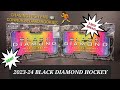 New 202324 upper deck black diamond 2box break  black diamond or black hole  high end hockey 