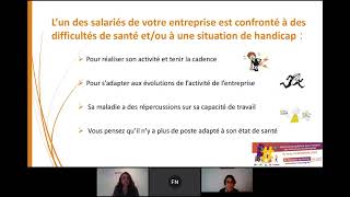 Le maintien dans l'emploi : Employeurs du secteur privé  - replay du 11.16.2020