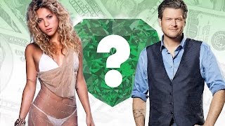 WHO’S RICHER? - Shakira or Blake Shelton? - Net Worth Revealed!