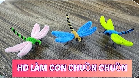 HD làm con chuồn chuồn đơn giản chỉ trong vài phút