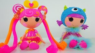 Видео для девочек. Кукла Лалалупси Сластёна и причёска. Lalaloopsy(Смотри, какие у Лалалупси Сластены красивые волосы! Они так тянутся! Только самой прическу сделать трудно...., 2016-01-18T20:56:38.000Z)