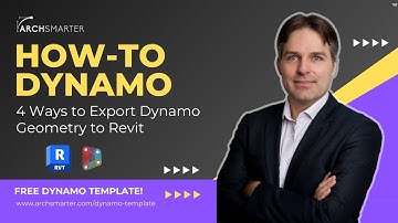 4 Ways to Export Your Dynamo Geometry to Revit