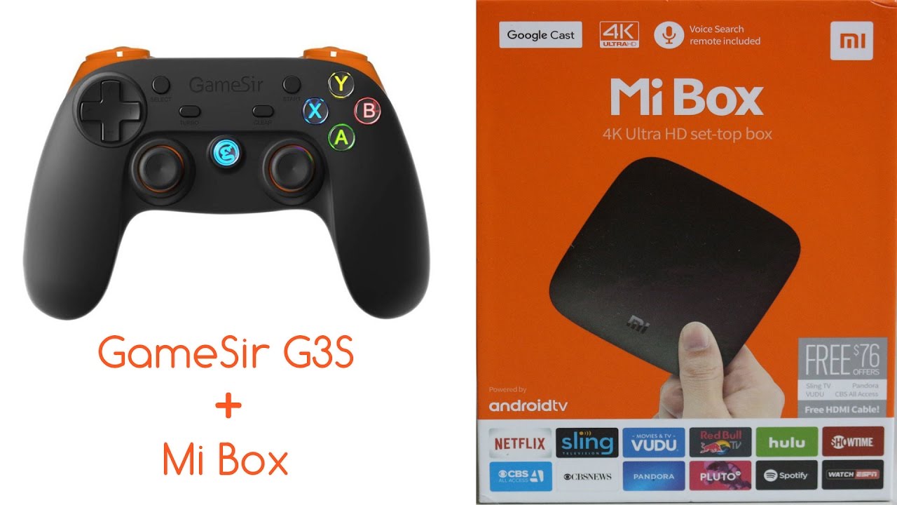 Connecting GameSir G3S Gamepad with Mi Box -