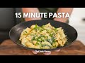 Creamy garlic pasta  15 minutes meals