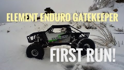 Element Enduro Gatekeeper first run!