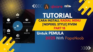 PART 18 | Cara Install Radial Menu NoPixel Style di Server QBCore FiveM