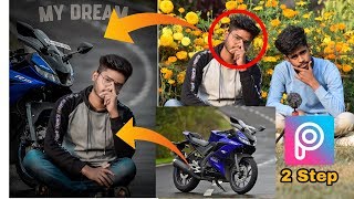 R15 V3 BIKE Photo Editing Tutorial On PicsArt || Lightroom Realistic Retouching screenshot 2