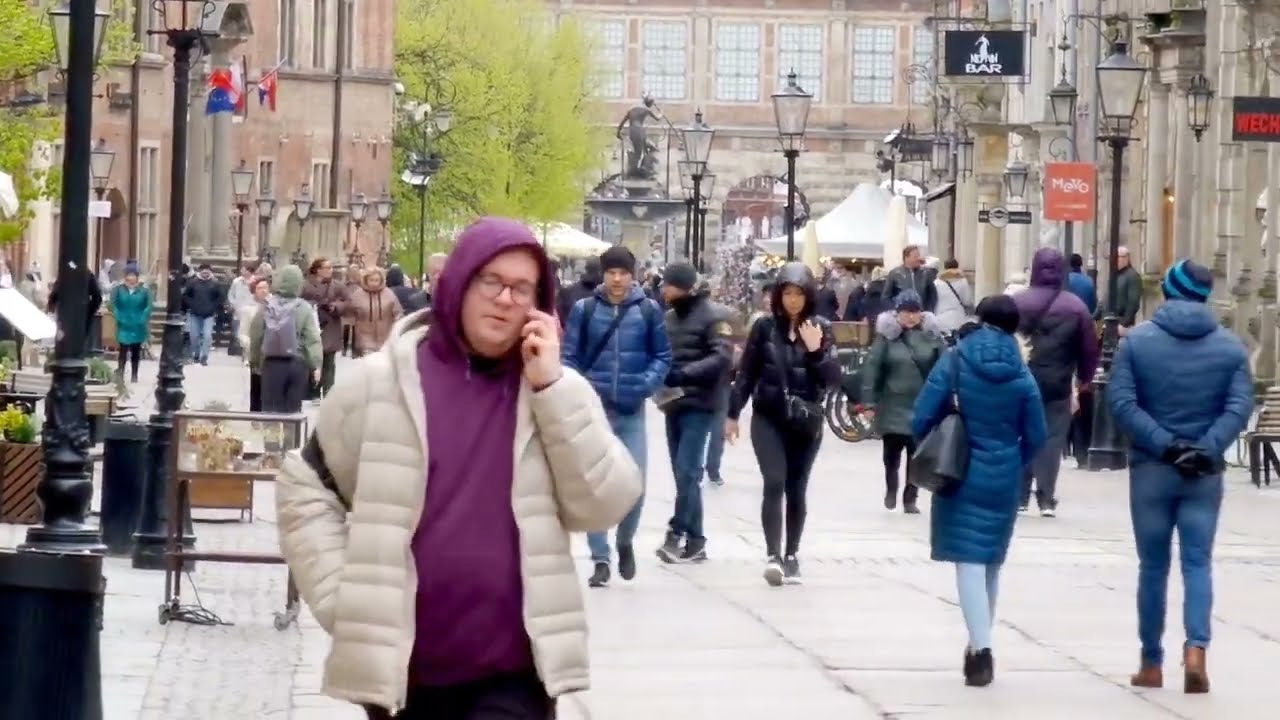 Zimny Gdańsk,koniec kwietnia 24r.