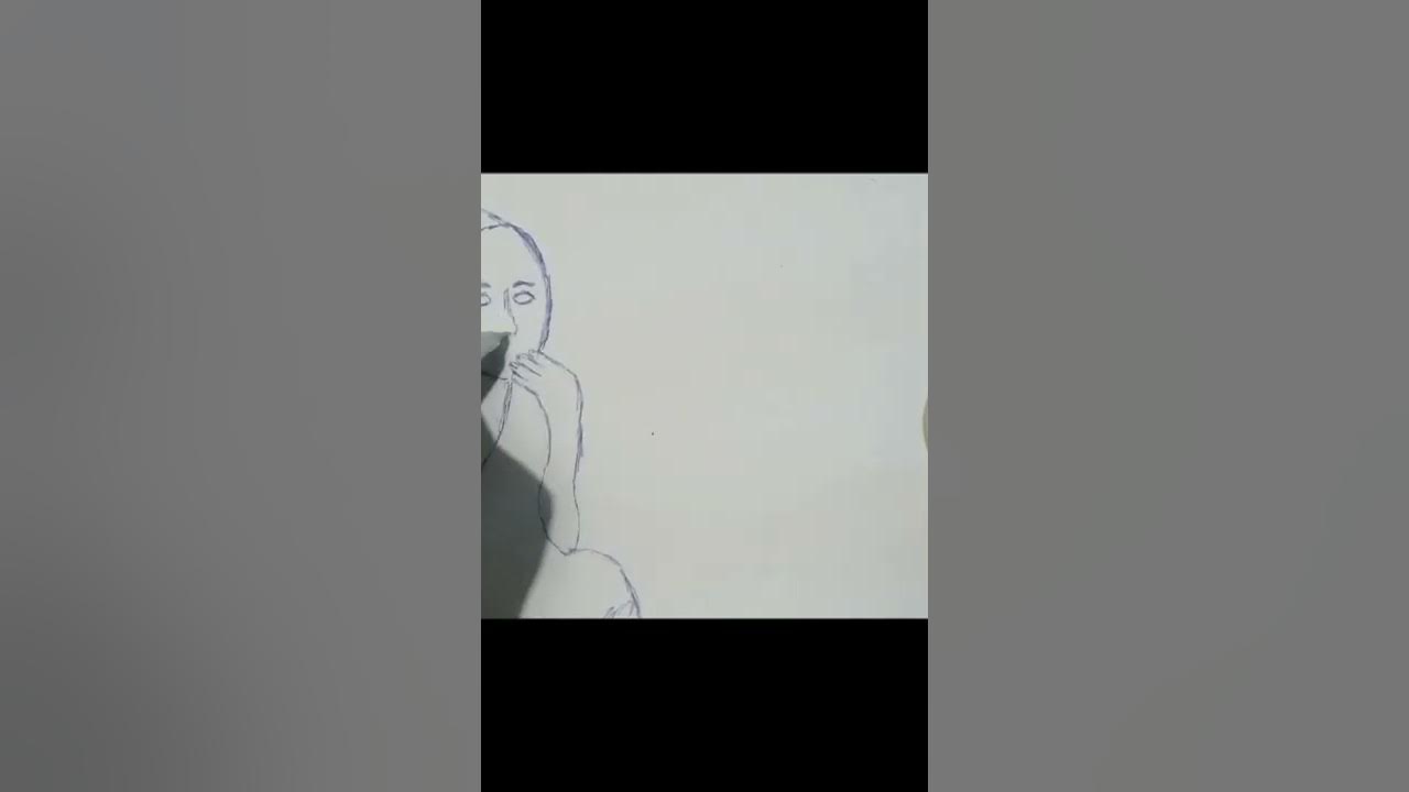 Sketch pen drawing // Canvas Board // YouTube