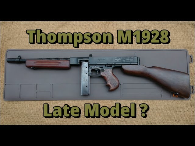 ToyGunﾓﾃﾞﾙｶﾞﾝ発火【トンプソンM1928末期型？ ⇒ MGCトンプソンM1921