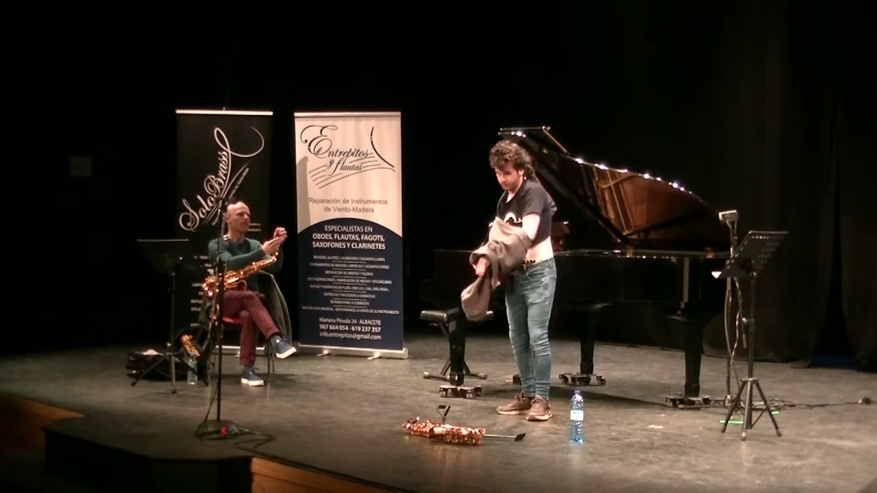 RAYUELA MEETING: Vincent David Master Class. Jesus Ruiz plays PULSE by V. David