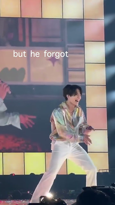 Jungkook's funny dance mistake in Butter live performance #bts #jk