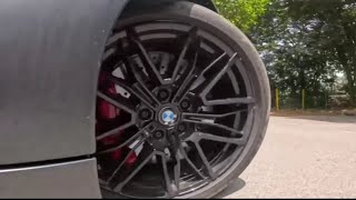 2025 BMW M5 G90-Fast but Very much heavy | @Mozzy_Media #car #tracktime #DreamScreenAI #racing 