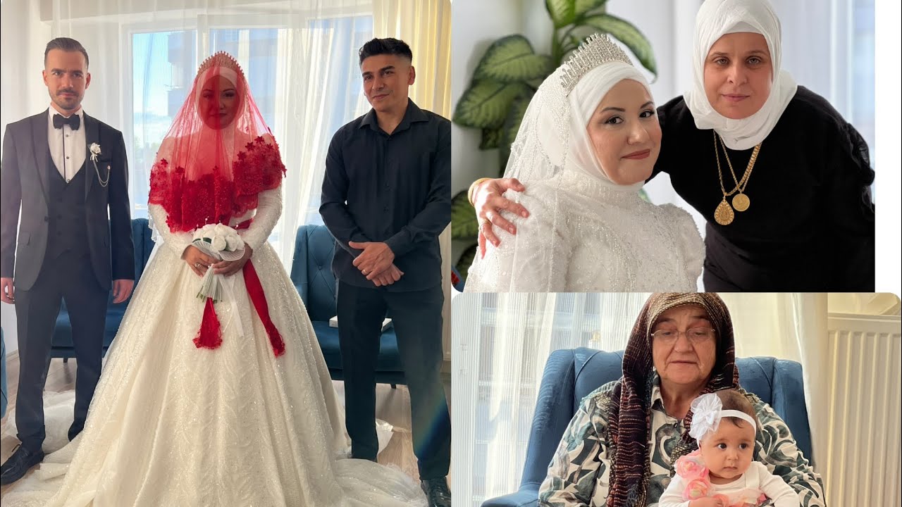 Kezban yengenin yiğeni Burcu’nun düğünü 