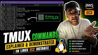 TMUX Tutorial for Beginners | Manage Multiple Linux Sessions on EC2