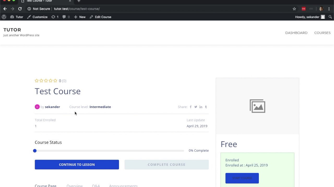 How to Override Tutor LMS Templates from Your Theme - YouTube