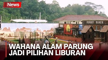 Ribuan Pengunjung Padati Wisata Alam Parung, Tasikmalaya