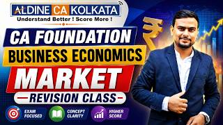 Target 80+ Marks 🎯 | Last Day Score Booster 🔥 | Market | CA Foundation | Revision Day 6 🚀 screenshot 5