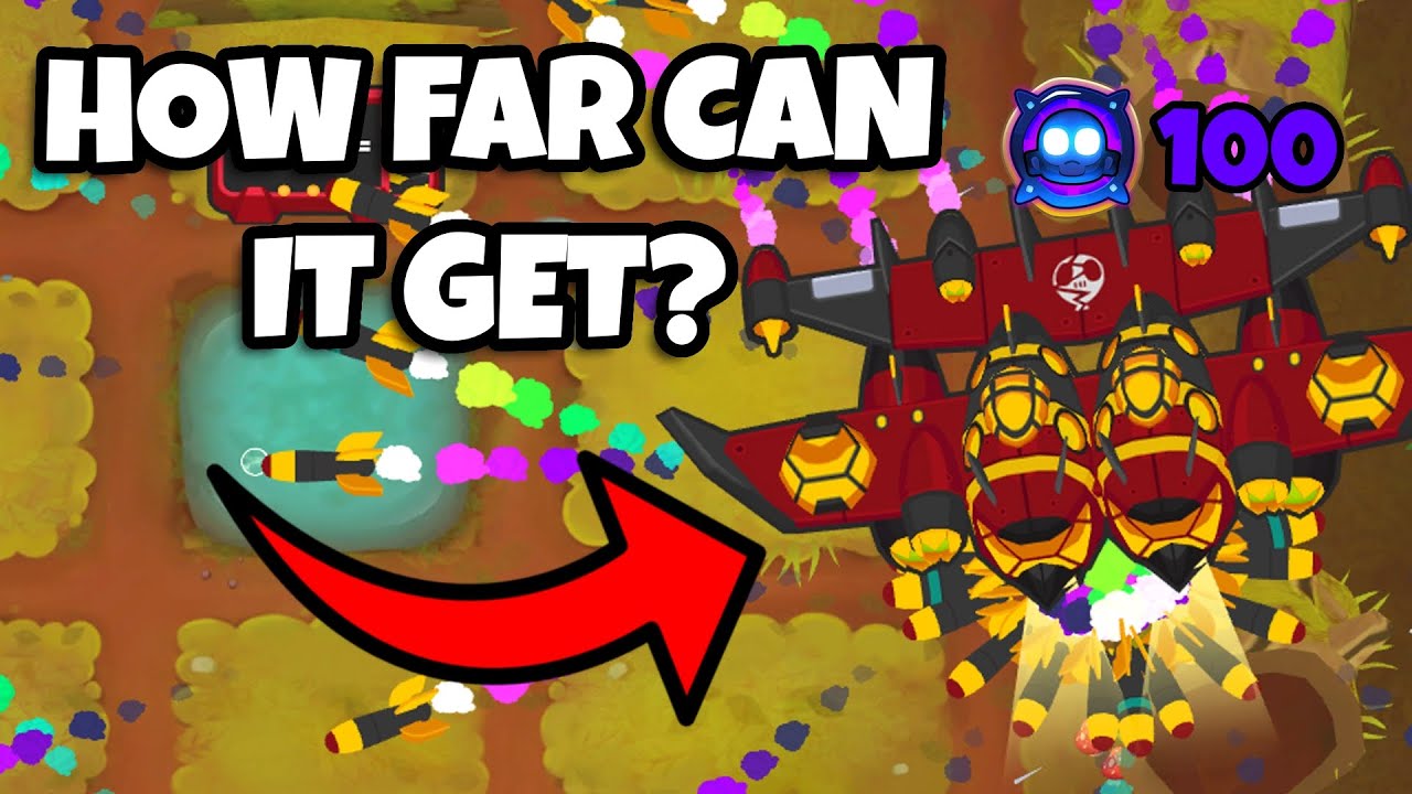 How Long can a DEGREE 100 ACE PARAGON Survive? (BTD6 Update 33) YouTube