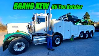 Our BRAND NEW 65 Ton Sliding Rotator  Truck Tour!