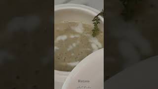 شوربة الدجاج بالكريمة والمشروم #food #وصفات_سهلة #shortsvideo رابط الطريقه في الوصف ️