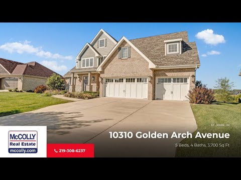 10310 Golden Arch Avenue, St John, IN home video tour