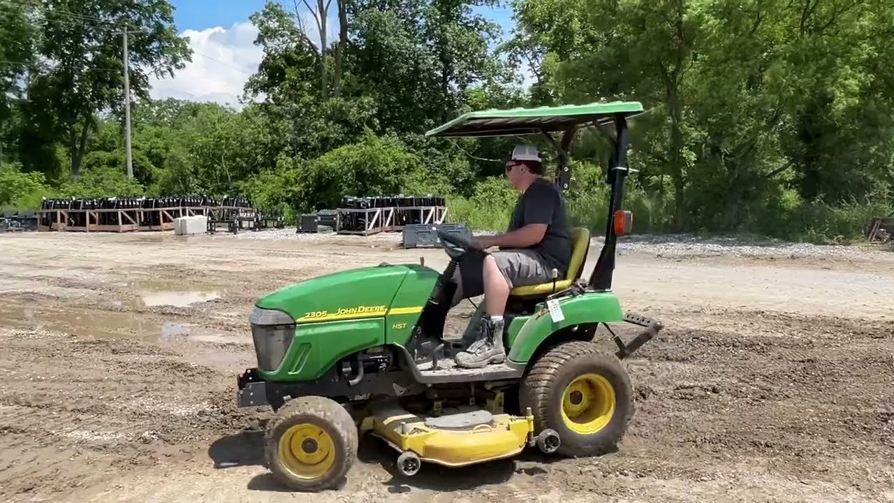 184050 John Deere 2305 Compact Tractor MCGREW AUCTION