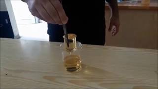 Celebrity AWESOME Physics demonstration. Disappear glass!!!!! Wealth