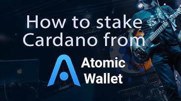 How to stake ADA from Atomic Wallet app (in Filipino/Tagalog)