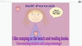 Self Portrait - Google Drawings
