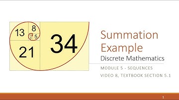 M5 V8 Summation Example