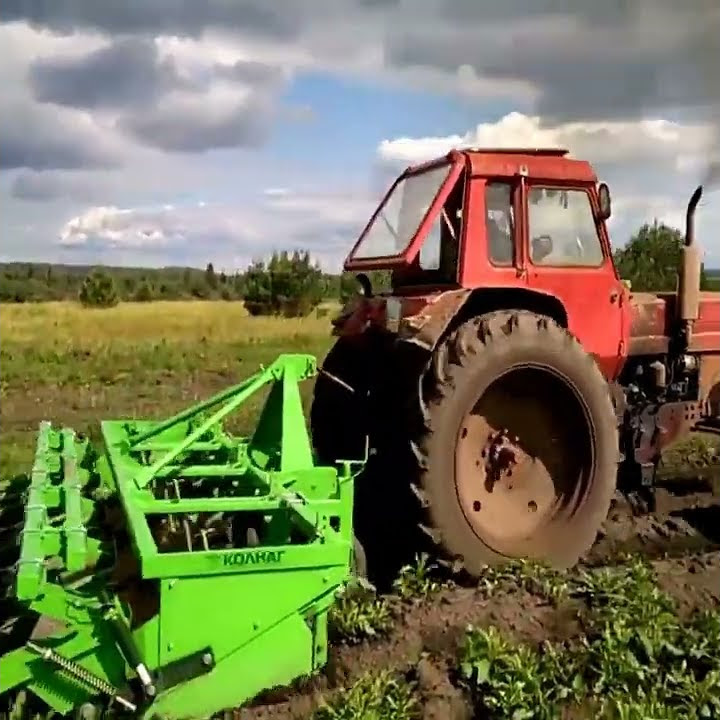 Мощный культиватор гребнеобразователь КГП 4 отечественного производства ...