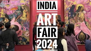 India Art Fair 2024 | Nsic Okhla | World biggest Art fair in New Delhi