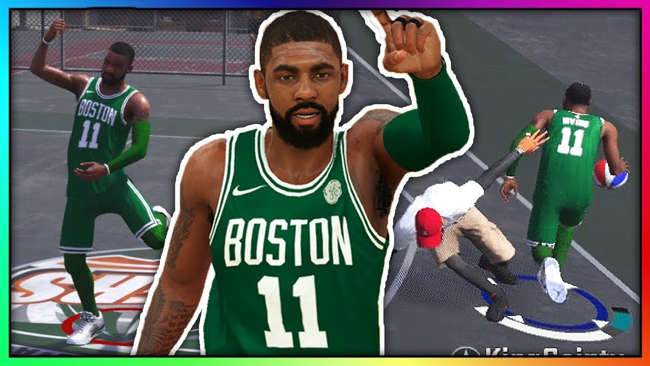 Kyrie Irving Insane Layups And Ankle Breakers Nba 2k18 Boston Celtics 