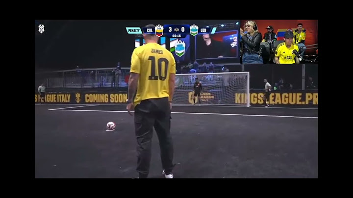 EL PENALTI DE JAMES EN LA KINGS LEAGUE
