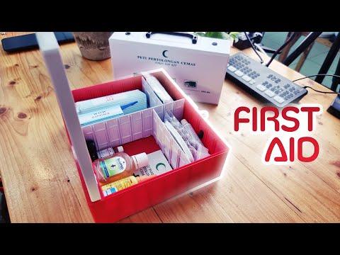 Setup first aid sendiri | Cara guna first aid kit