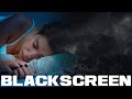 Rolling Thunder and Rain BLACK SCREEN for sleep relaxation sounds