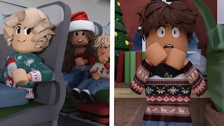 WINTER FAMILY VACATION! **FINLEY GETS LEFT HOME ALONE!** | Bloxburg Family Town Roleplay
