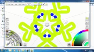 [Hindi]How To Make Easy Rangoli&Design In Your Computer Only 1 Minute screenshot 1