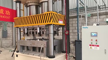 The paper core plug-making machine production line is running in Mexico