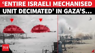 Al-Qassam's ‘Moses Staff’ Blow Up Israeli Unit; IDF’s Two Merkava Tanks Ripped Apart In Jabalia